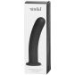 Sinful Slender Black Silikondildo Extra Groß mit Saugnapf 