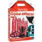 Vac-U-Lock Crystal Jellies Ferngesteuertes Strap-On-Set