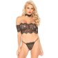 Set aus Spitzentop und G-String von Leg Avenue