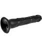 Willie City Schwarzer Realistischer Dildo mit Saugnapf 23 cm