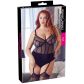 Cottelli Transparenter Bodystocking Plus Size