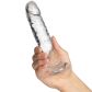 King Cock Durchsichtiger Dildo 17,6 cm mit Saugnapf