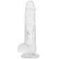 Willie City Classic Realistischer Transparenter Dildo 19,5 cm mit Saugnapf