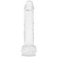 Willie City Classic Realistischer Transparenter Dildo 24,5 cm mit Saugnapf