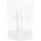Willie City Realistischer Transparenter Dildo mit Saugnapf 18 cm