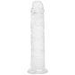 Willie City Realistischer Transparenter Dildo mit Saugnapf 22 cm