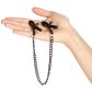 obaie Alligator Nippelklammern mit Kette
