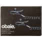 obaie Alligator Nippelklammern mit Kette