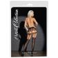 Cottelli Crotchless Strumpfhose mit tabulosem Muster