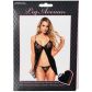 Leg Avenue Romantisches Set aus Babydoll und G-String