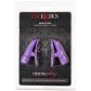 Nipplettes Nippelklammern mit Vibrator Violett