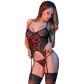 Magic Silk Merry Widow Chemise-Set
