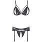 Cottelli Collection Dreiteiliges Suspender-Set