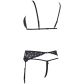 Cottelli Collection Dreiteiliges Suspender-Set