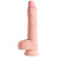 King Cock Plus Triple Density Fat Dildo mit Hoden 27,5 cm mit Saugnapf