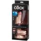 King Cock Plus Triple Density Dildo mit Hoden 25 cm