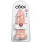 King Cock Chubby Dildo 25 cm mit Saugnapf