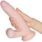 King Cock Plus Triple Density Dildo mit Schwingenden Hoden 25 cm