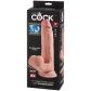 King Cock Plus Triple Density Dildo mit Schwingenden Hoden 25 cm