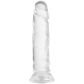 Willie City Transparenter Realistischer Dildo mit Saugnapf 15 cm