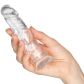 Willie City Transparenter Realistischer Dildo mit Saugnapf 15 cm