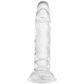 Willie City Transparenter Realistischer Dildo mit Saugnapf 13 cm