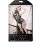 Sheer Fantasy Back to Black Spitzen-Body mit Zier-Tattoo
