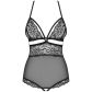 Obsessive Schwarzer Ouvert-Body