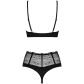 Obsessive BH-Set Sharlotte in Schwarz