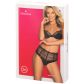 Obsessive BH-Set Sharlotte in Schwarz