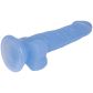 baseks Jellies Realistischer Dildo Klein Blau mit Saugnapf 20 cm