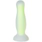 baseks Glow in the Dark Analdildo Medium Gelb