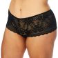 NORTIE Gunilla Schrittfreier Hipster aus Schwarzer Spitze Plus Size