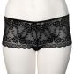 NORTIE Gunilla Schrittfreier Hipster aus Schwarzer Spitze Plus Size