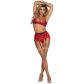 Seven ‘til Midnight Rotes Spitzen-BH-Set