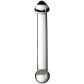 Sinful Doppeldildo aus Glas 21 cm