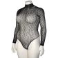 NORTIE Oda Black Leopard Schrittfreier Body Plus Size