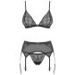 Obsessive Shibu BH- und Strumpfhalter-Set