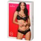 Obsessive Set mit Schwarzem Spitzen-BH