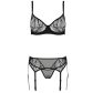 Passion ECO Leafa BH- und Strumpfhalter-Set