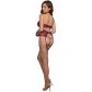 Dreamgirl Violettes Strumpfhalter-Set