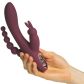 Sinful Triple Fun Bordeaux Wiederaufladbarer Rabbit Vibrator