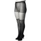 NORTIE Kvan Schrittlose Strumpfhose mit Schleifendetails in Plus Size