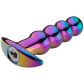 Dream Toys Glamour Glass Perlenbesetzter Analplug mit Fernsteuerung