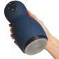 Sinful Sonic Suction Blue Masturbator