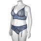 NORTIE Poppy BH Set Nachtblau Plus Size