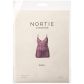 NORTIE Basil Bordeaux Babydoll-Set Plus Size