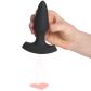 Booty Sparks Laser Series Heart Kleiner Ferngesteuerter Analplug mit LED