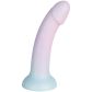 baseks Playful Pink Gradient Silikondildo 18 cm