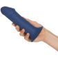 Squeeze-It Squeezable Dildo 18,5 cm Blau